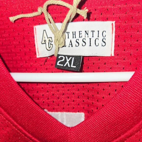 HeadGear Classics Sz 2XL Red Tyrese Maxey High School Basketball Jeresy - Picture 2 of 9